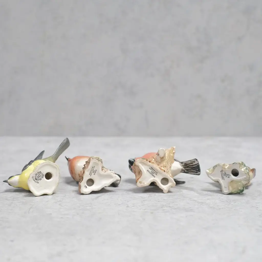 ヴィンテージフィギリン BESWICK 鳥の置物 ピーターラビット陶製フィギュアで有名なイギリスのベスウィック社製
