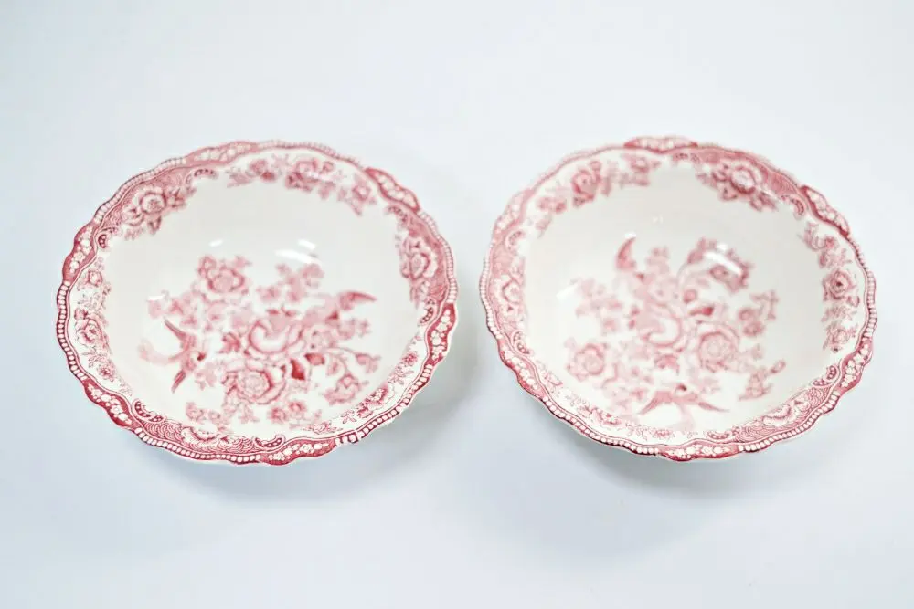 Crown Ducal Bristol pinkアンティーク食器 イギリス1