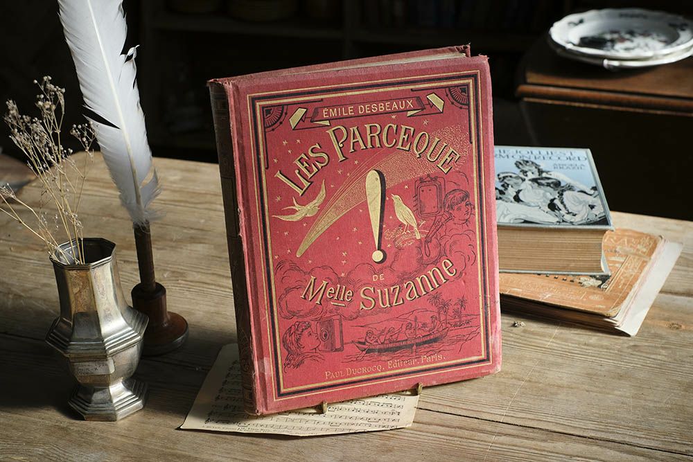 アンティーク本・フランスの豪華な児童書1882 – アンティーク図鑑