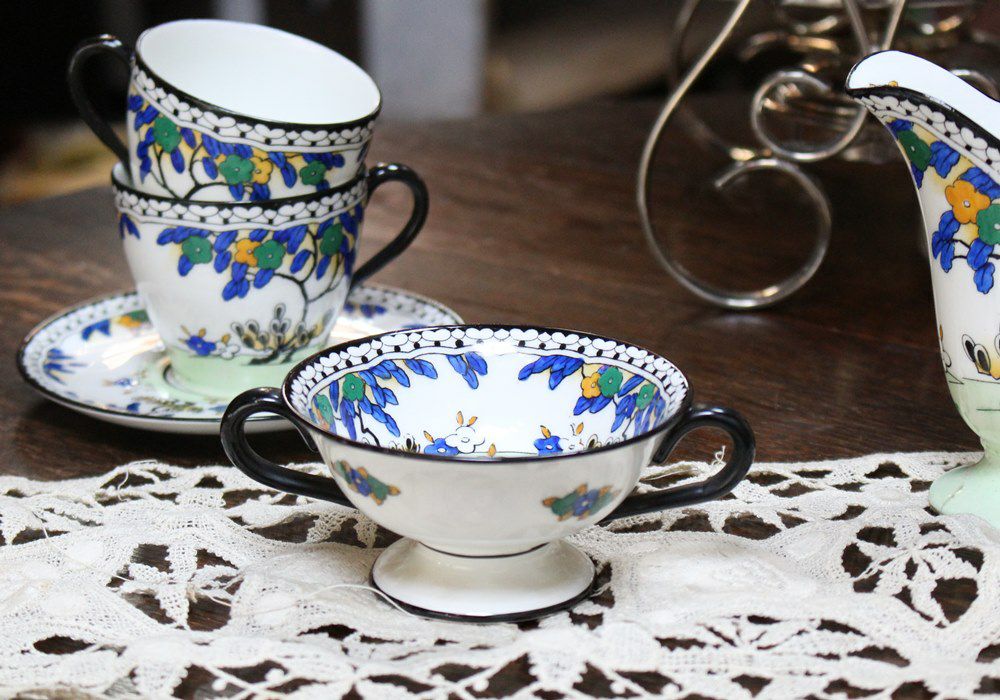 アンティークシュガーボウルROYAL DOULTON(ロイヤルドルトン) – MALTO