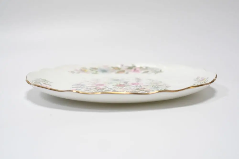 ヴィンテージAYNSLEY 26cmプレート WILD TUDOR ワイルドチューダー 大皿
2