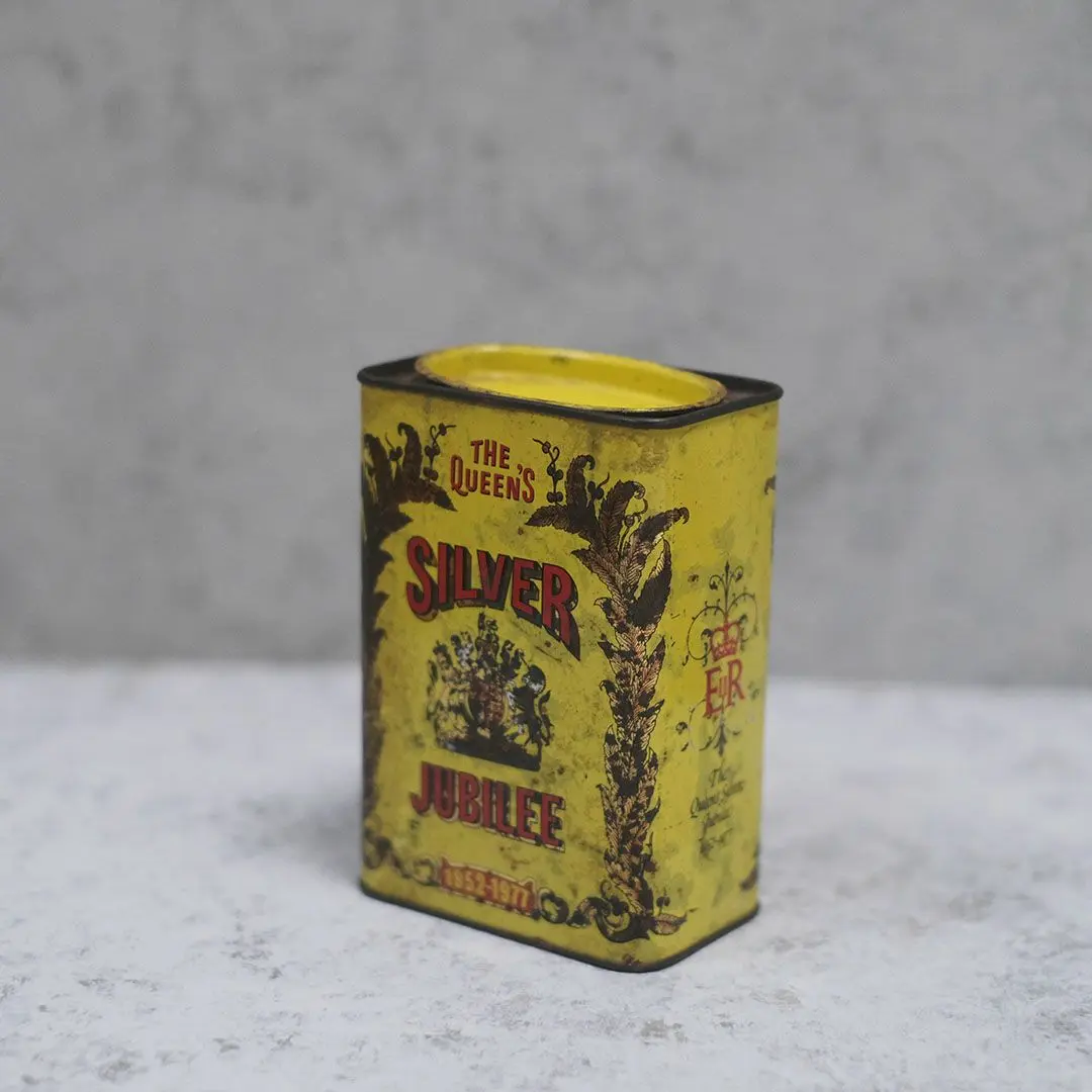 ヴィンテージティン缶 SILVER JUBILEE イギリス COLMAN'S MUSTARD