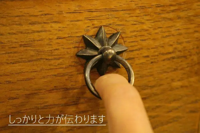 ブラス・スターノブG/星をベースに使用したデザイン性の高い取っ手 DIYパーツ2