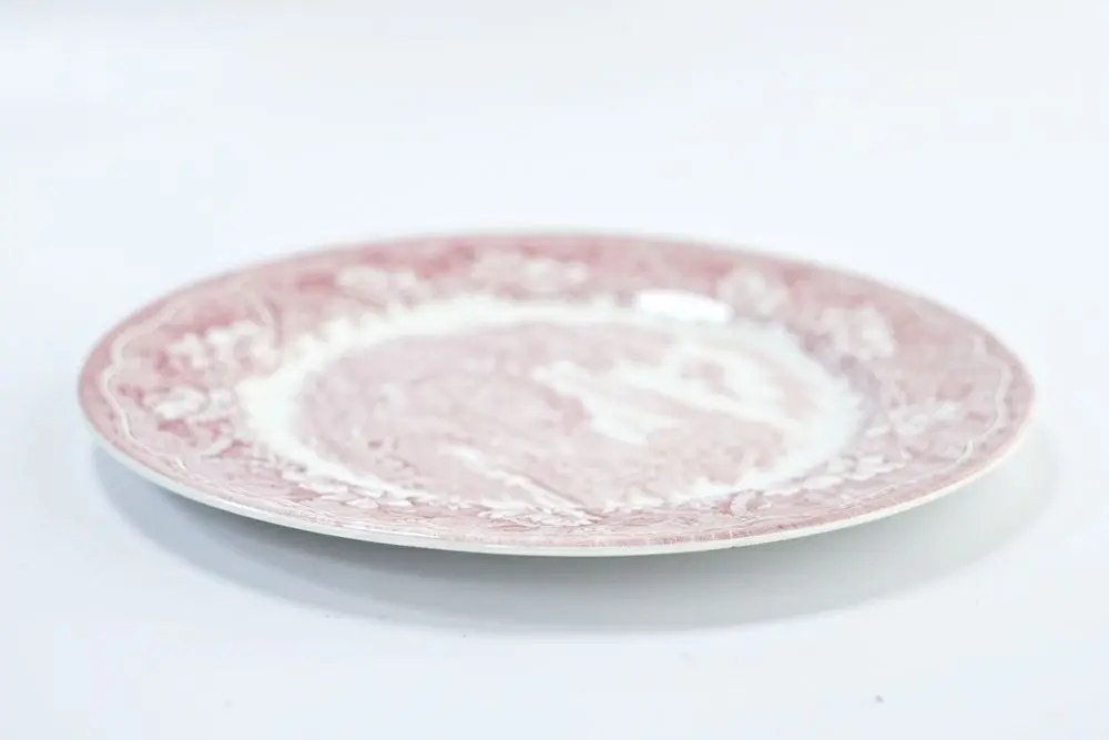 アンティーク 皿 Barratts of Staffordshire Ltd "OLD CASTL" トゥワルドジュイ ディナープレート/アンティーク食器
2