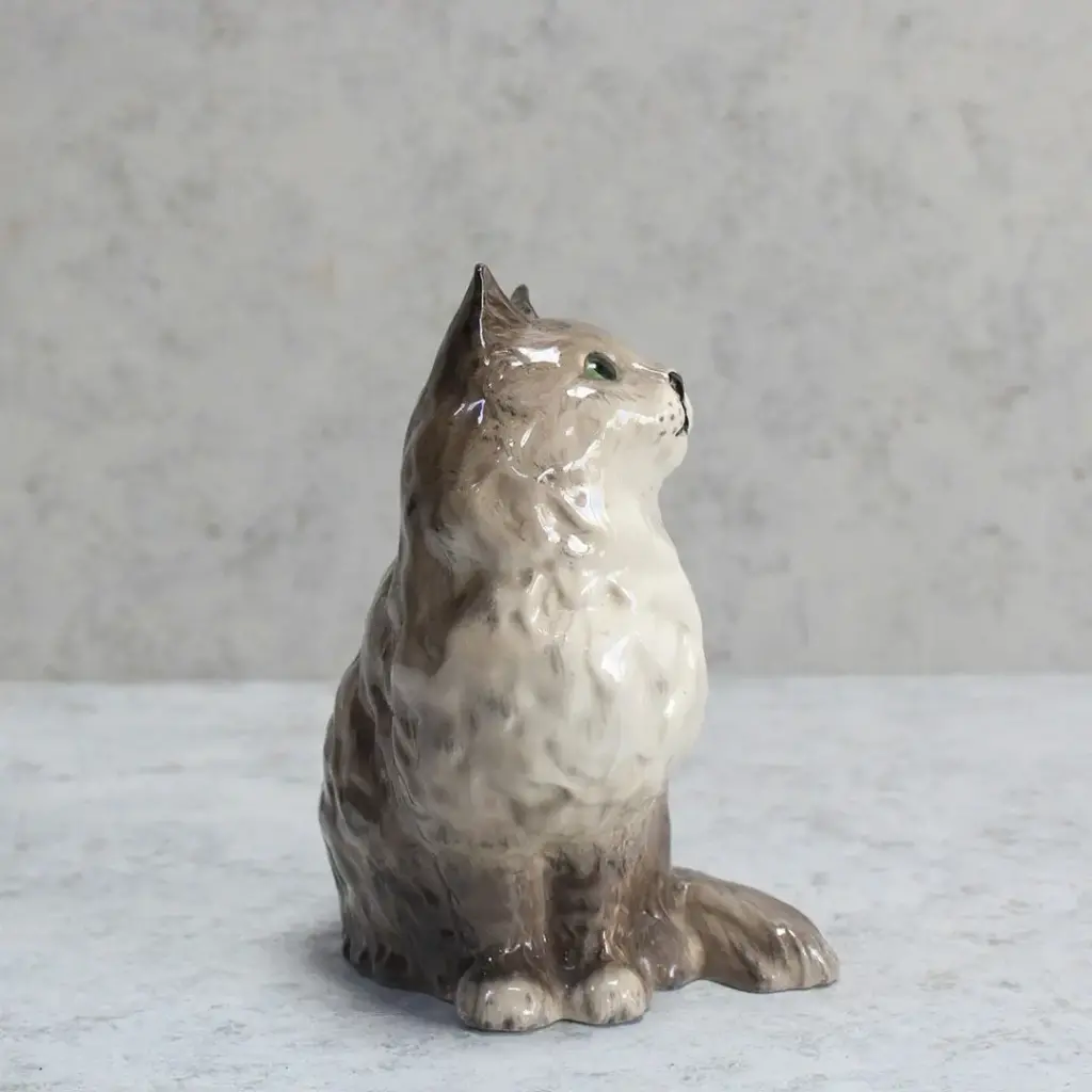 ヴィンテージオブジェ 猫の置物 フィギュリン イギリス BESWICK ベスウィック1