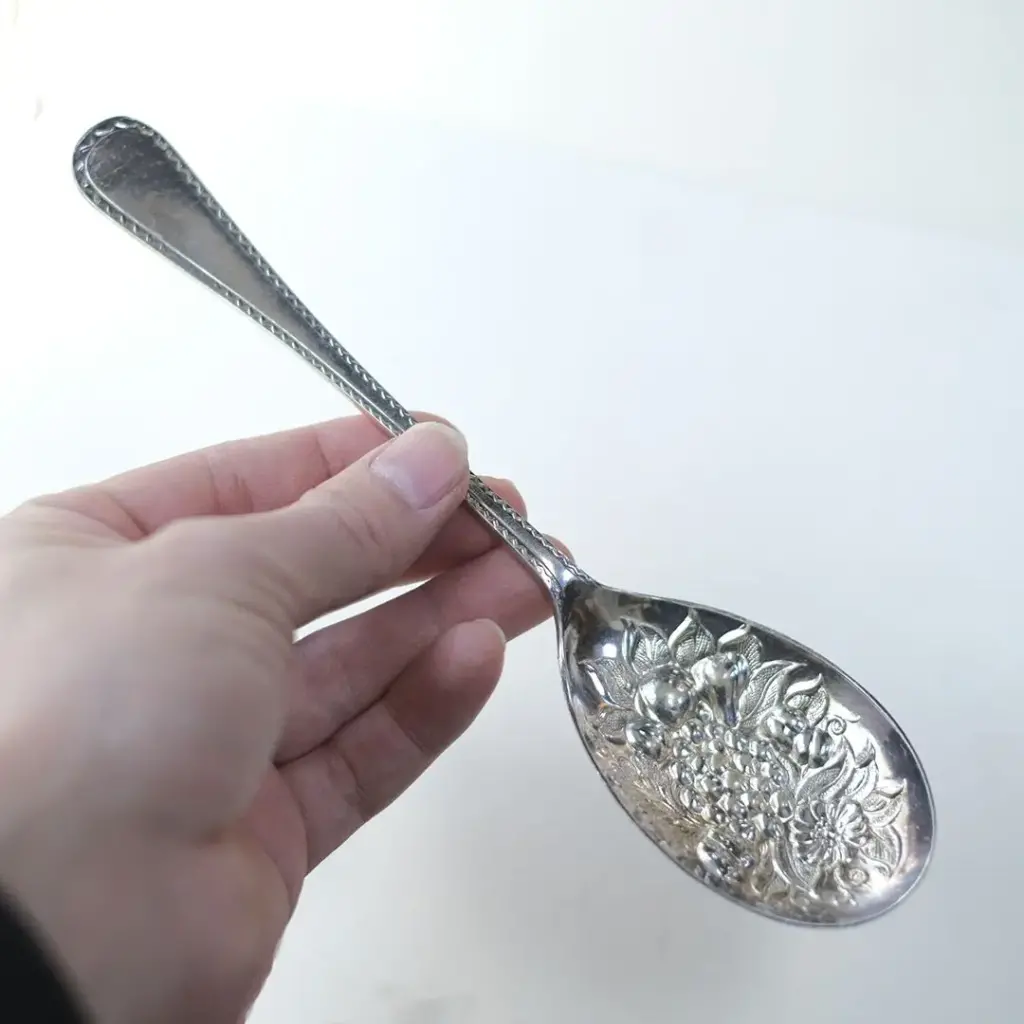 アンティークベリースプーン シルバープレート イギリス カトラリー5