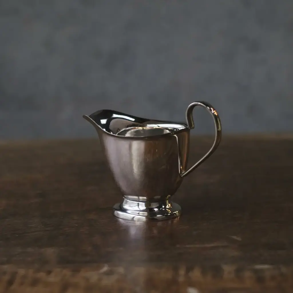 アンティーク ミルクポット EH Parkin & Co シルバープレート イギリス ミルクジャグ
