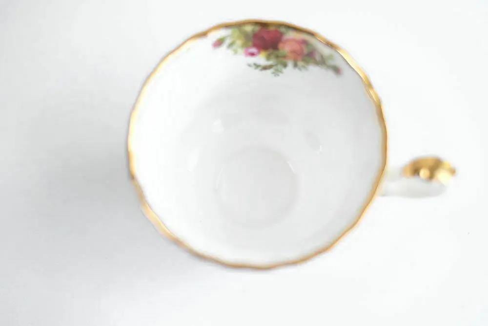 ヴィンテージ Royal Albertティーカップトリオ/old country rose イギリス ロイヤルアルバート 王室御用達/アンティーク食器5