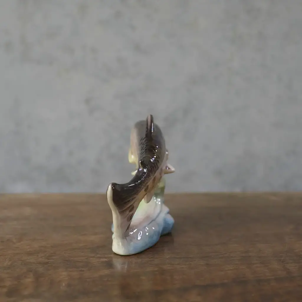 ヴィンテージフィギュリン 魚 陶器の置物 JEMMA HOLLAND オランダ4