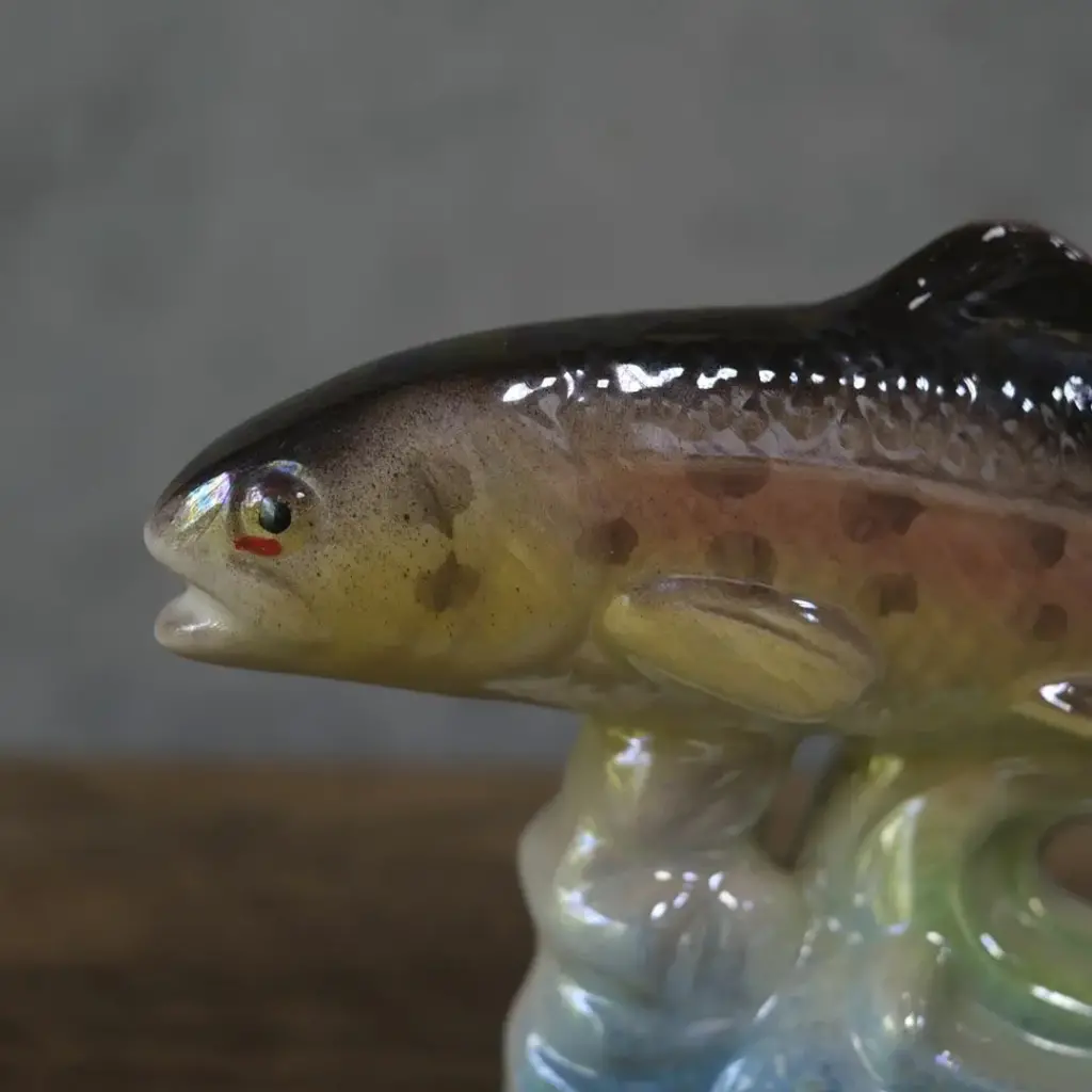 ヴィンテージフィギュリン 魚 陶器の置物 JEMMA HOLLAND オランダ5