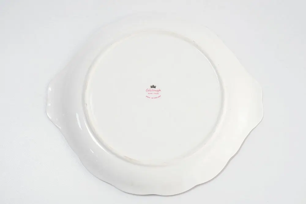 ヴィンテージ Colclough B&Bプレート コルクラフ イギリス 耳付き皿 食器1
