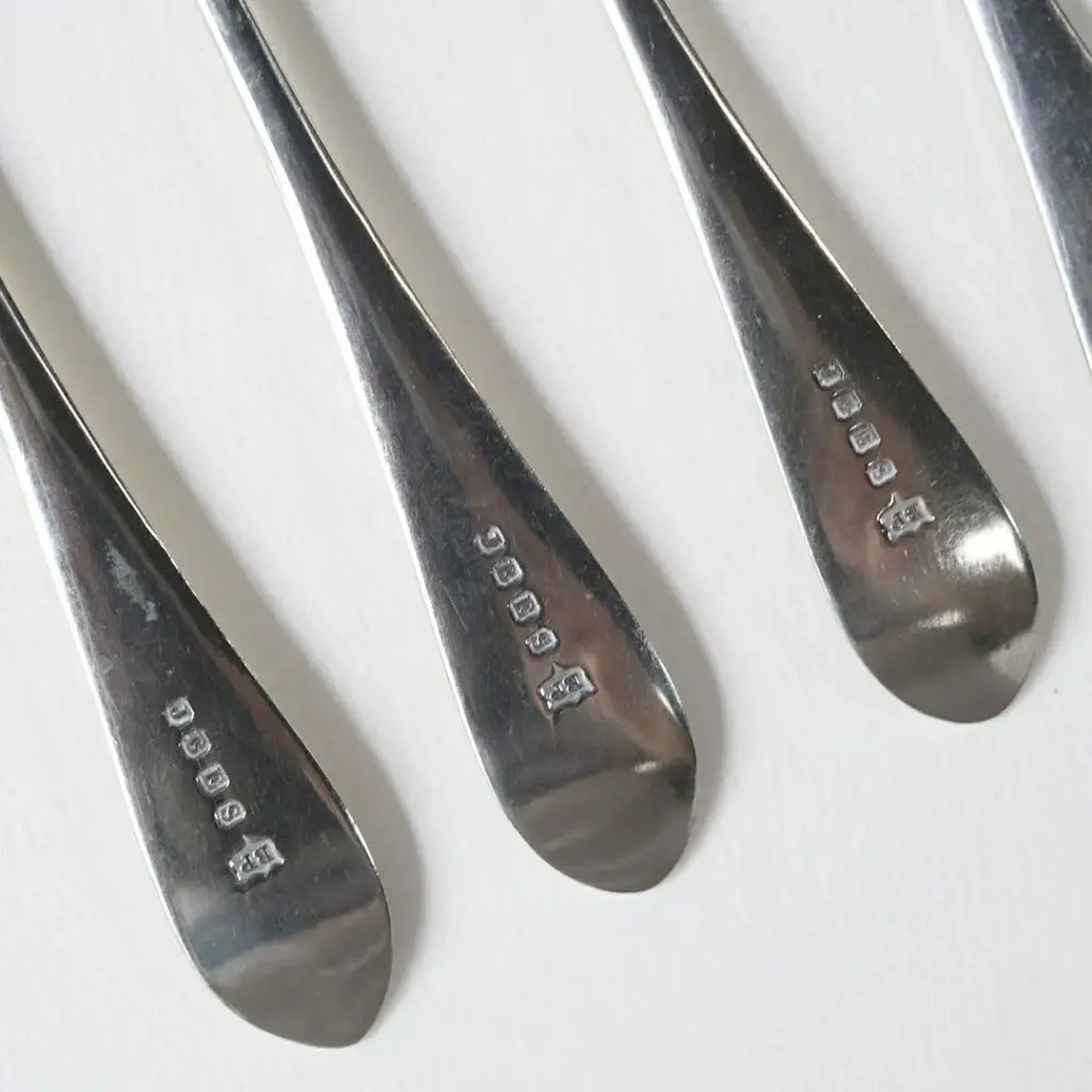 アンティーク デザートフォーク シルバープレート カトラリー 銀メッキ イギリス4