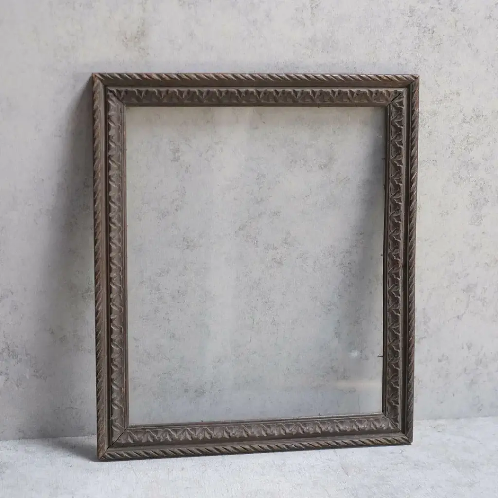 アンティークフレーム イギリス ガラス付きの額縁 アンティーク雑貨2