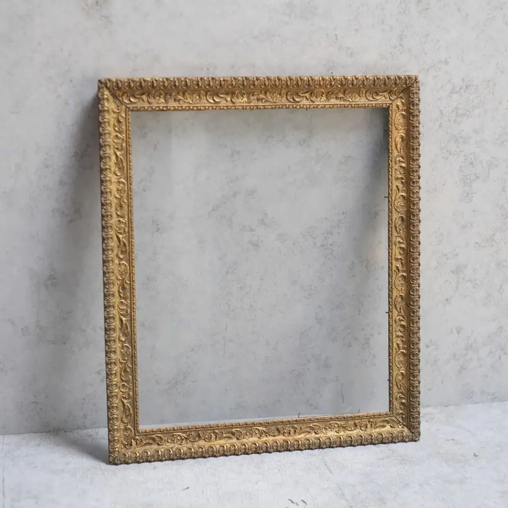 アンティークフレーム イギリス ガラス付きの額縁 アンティーク雑貨4