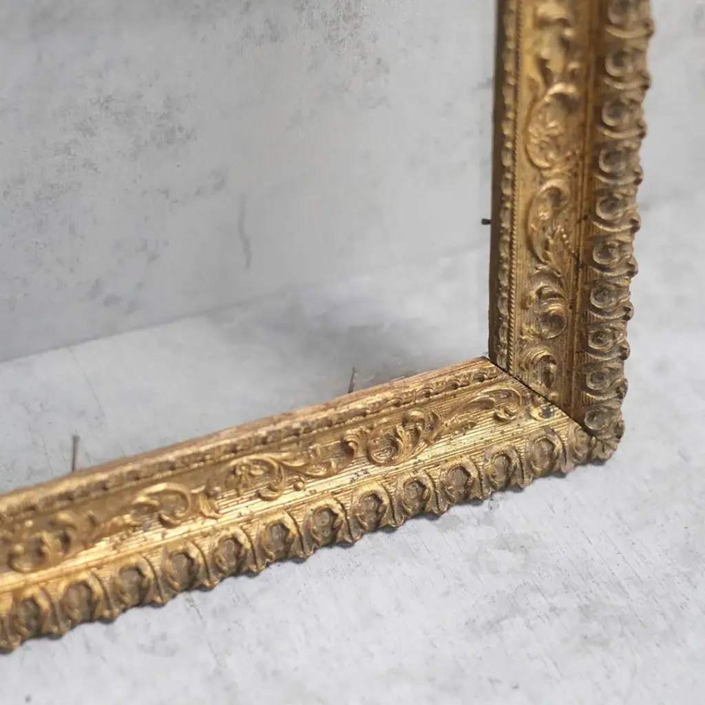 アンティークフレーム イギリス ガラス付きの額縁 アンティーク雑貨5