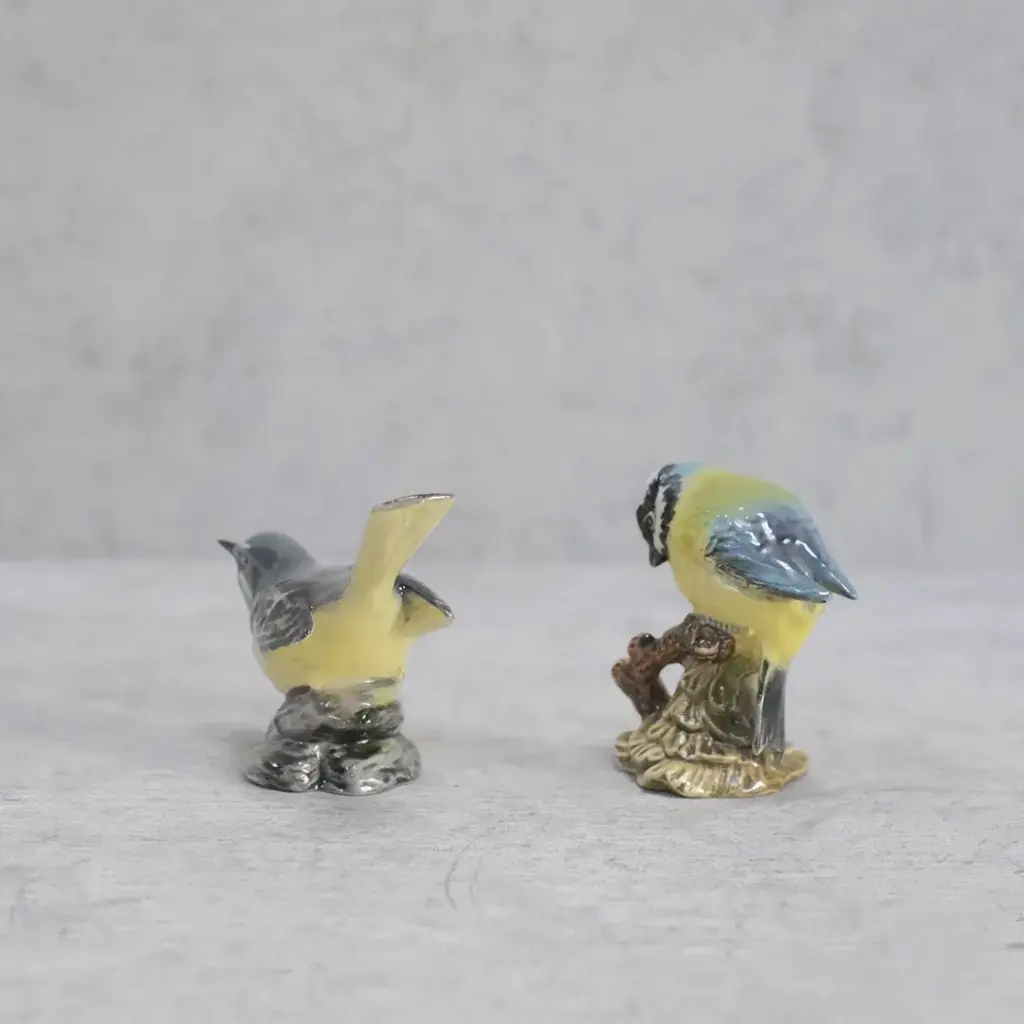 ヴィンテージフィギリン BESWICK 鳥の置物 ピーターラビット陶製フィギュアで有名なイギリスのベスウィック社製5