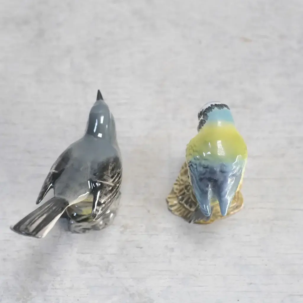 ヴィンテージフィギリン BESWICK 鳥の置物 ピーターラビット陶製フィギュアで有名なイギリスのベスウィック社製6