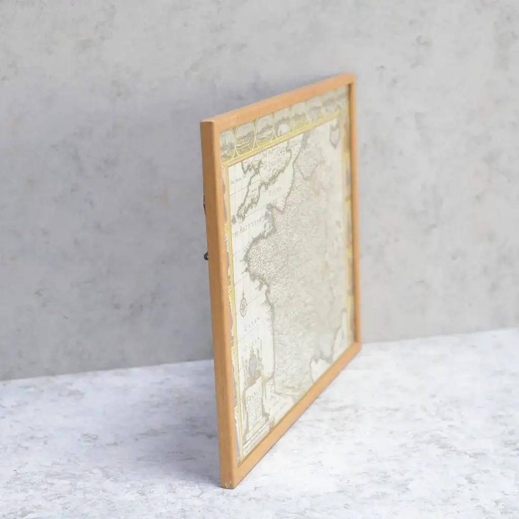 ヴィンテージ マップピクチャー 地図 絵 イギリス1