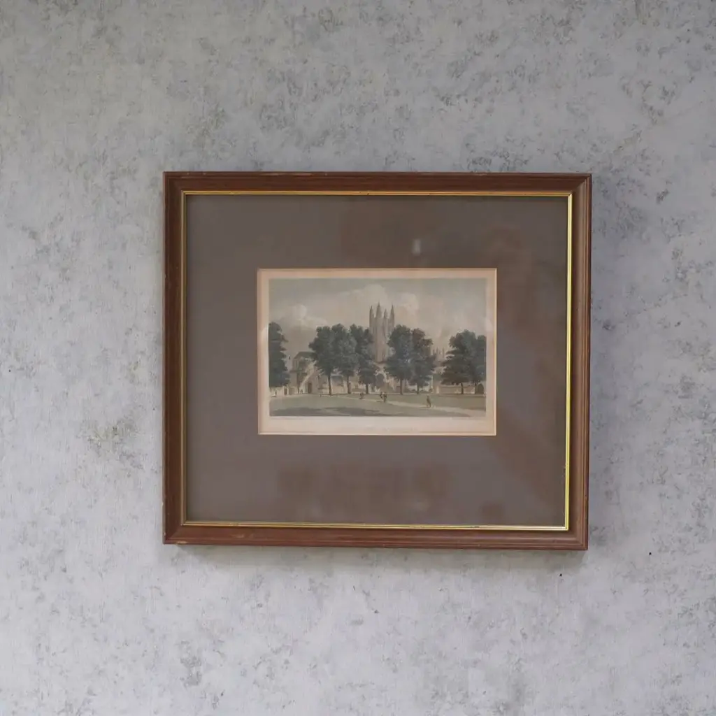 アンティーク リトグラフピクチャー 版画絵 W. Westall ARA(ウィリアム・ウェストール) 風景画 イギリス アンティーク雑貨4