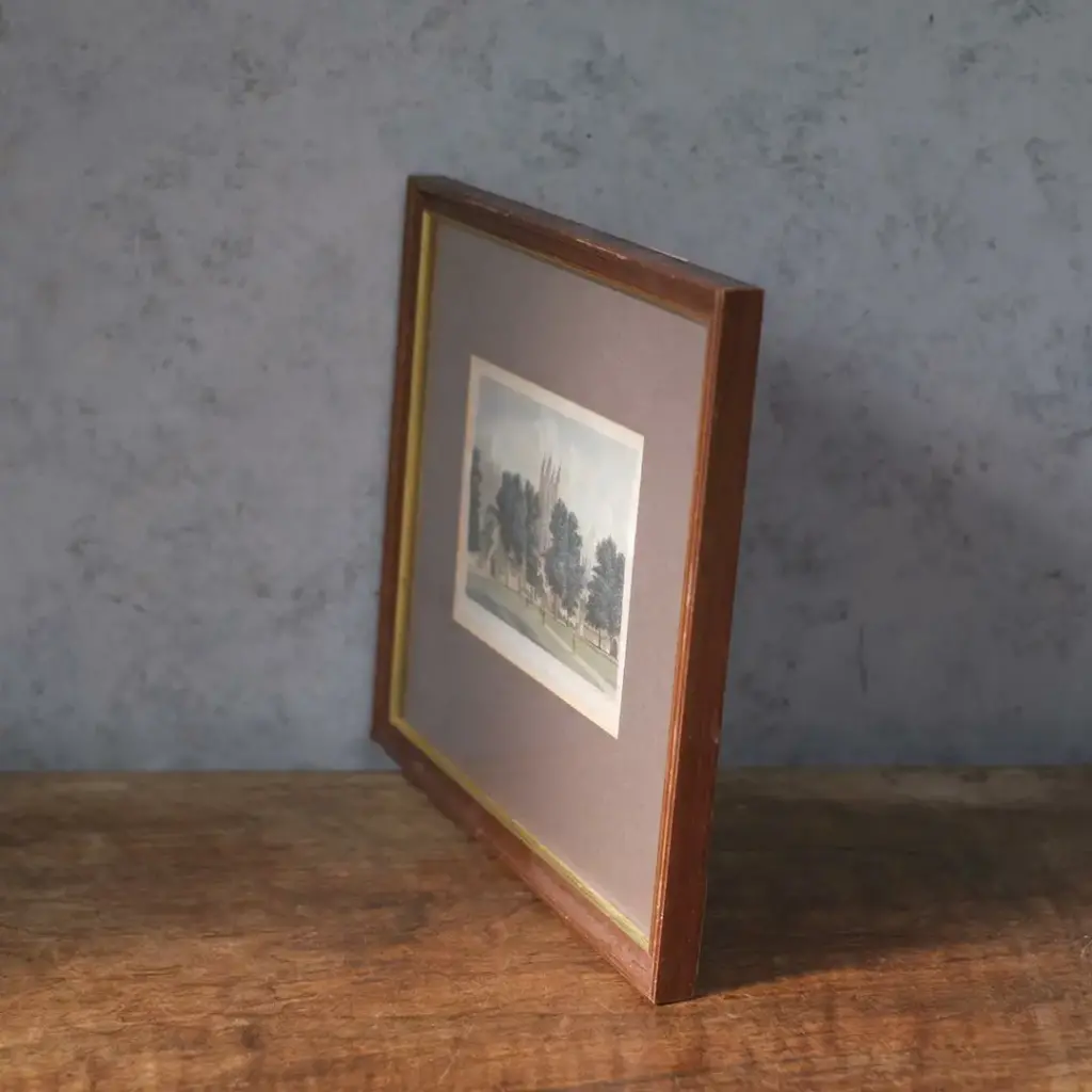 アンティーク リトグラフピクチャー 版画絵 W. Westall ARA(ウィリアム・ウェストール) 風景画 イギリス アンティーク雑貨2