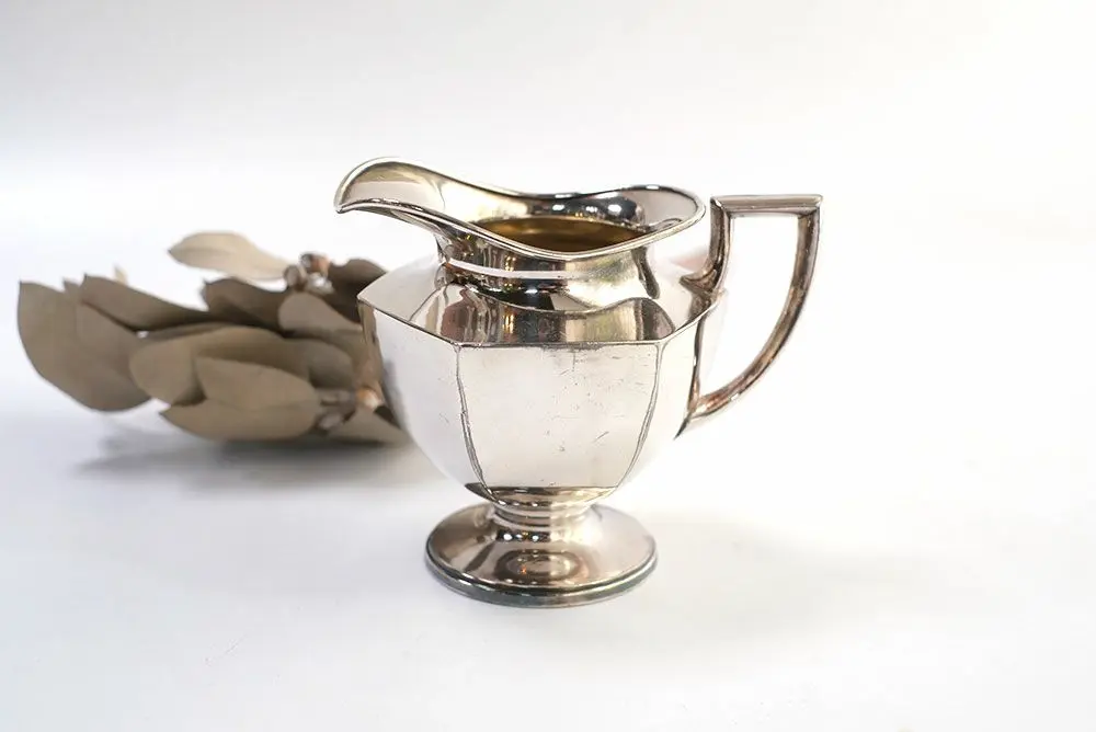 ヴィンテージミルクポット / FORBES SILVER　1894年創業 英国Meriden Britannia社製シルバープレートのミルクジャグ
