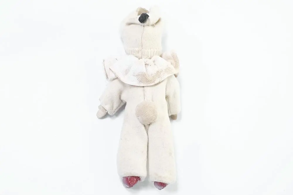 ヴィンテージ うさぎ耳のドール アンティークドール ビスクドール 陶器人形1