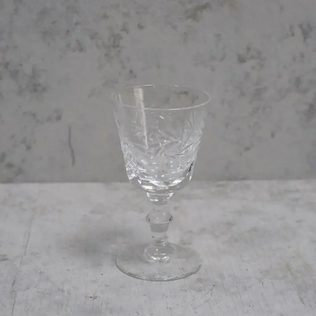 アンティーク アペリティフグラスⅡ フランス 小さなシェリーグラス/アンティーク食器1