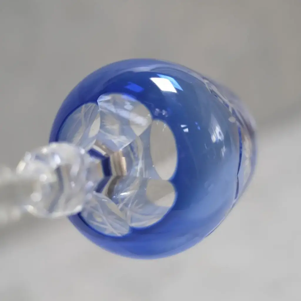 ヴィンテージ クリスタルワイングラス ミッドセンチュリー Nachtmannナハトマン/アンティーク食器5