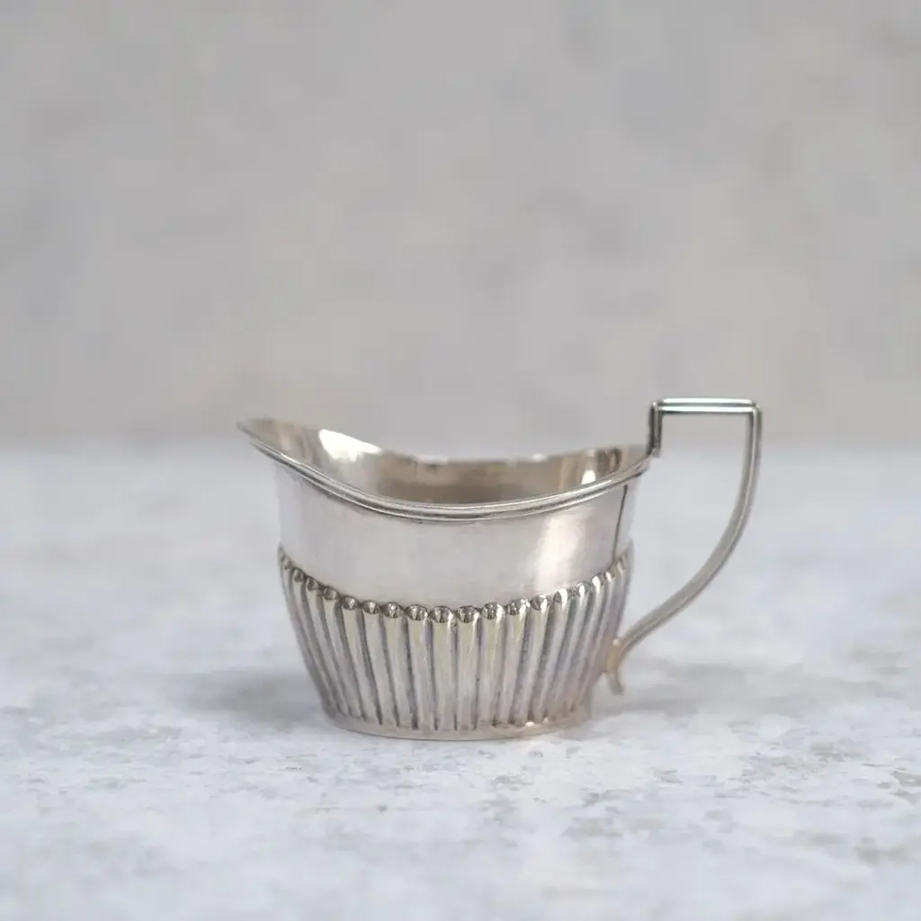 アンティーク ミルクポットⅢ シルバープレート イギリス ミルクジャグ ミルクピッチャー1