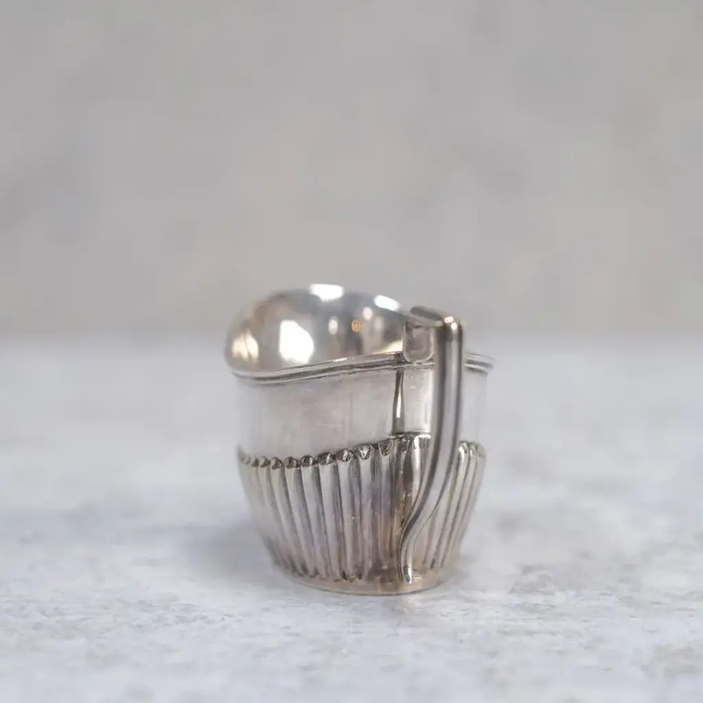 アンティーク ミルクポットⅢ シルバープレート イギリス ミルクジャグ ミルクピッチャー3