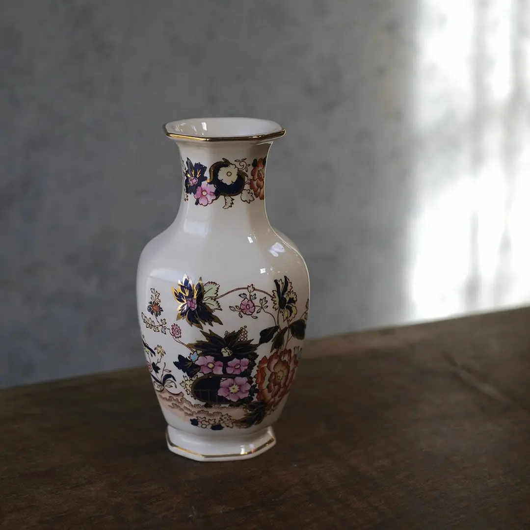 アンティーク フラワーベース MASON'S メイソン Mandalay イギリス 花瓶