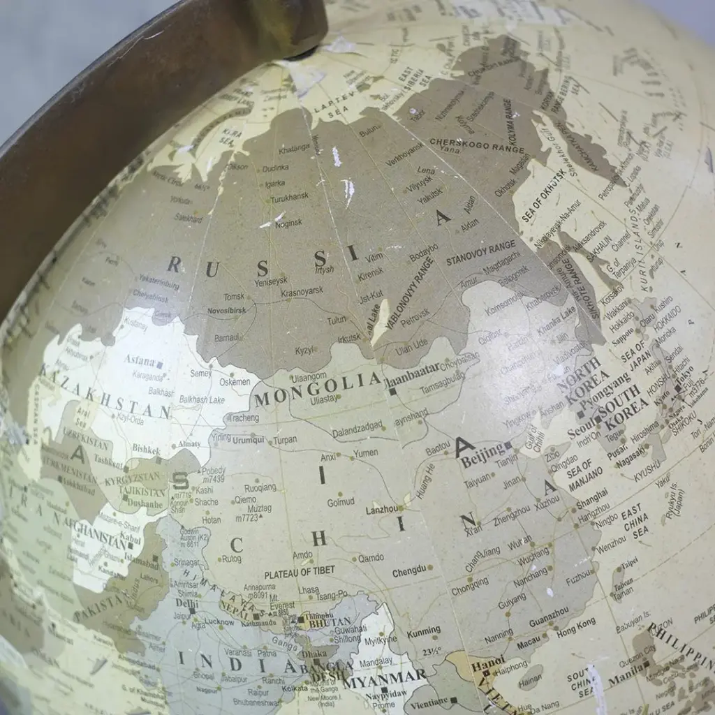 ヴィンテージグローブ 地球儀 イギリス1