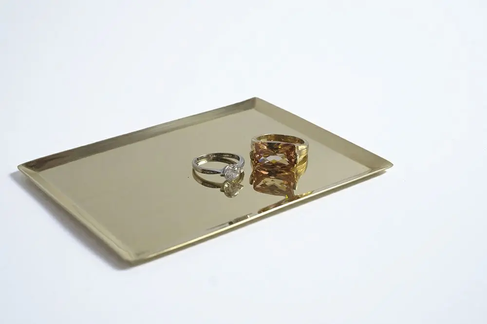 ブラスソートトレー・レクタングルS インテリア雑貨2