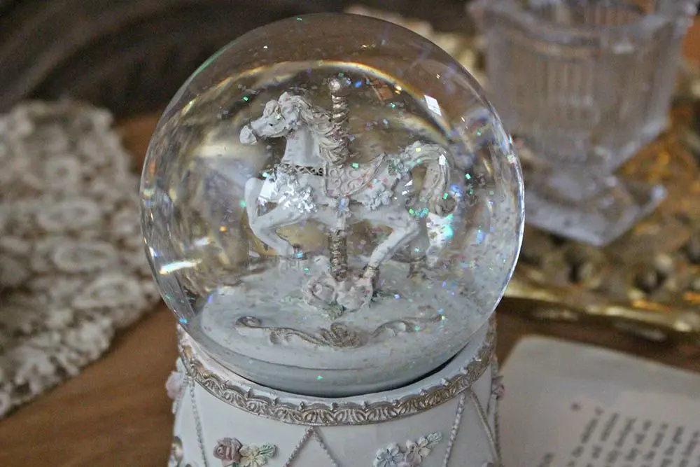 カルーセル・スノードームオルゴール インテリア雑貨4