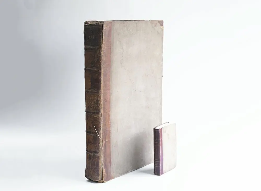 アンティークブック大判【PRPCEEDINGS IN CHANCERY】1830 イギリス19世紀の洋書 大きな古書