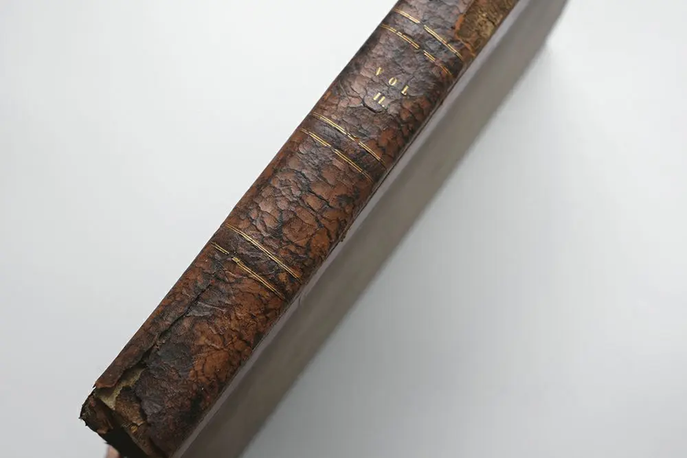 アンティークブック大判【PRPCEEDINGS IN CHANCERY】1830 イギリス19世紀の洋書 大きな古書5