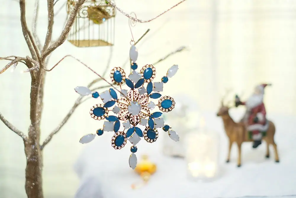 クリスマスオーナメント・スノーフレーク インテリア雑貨