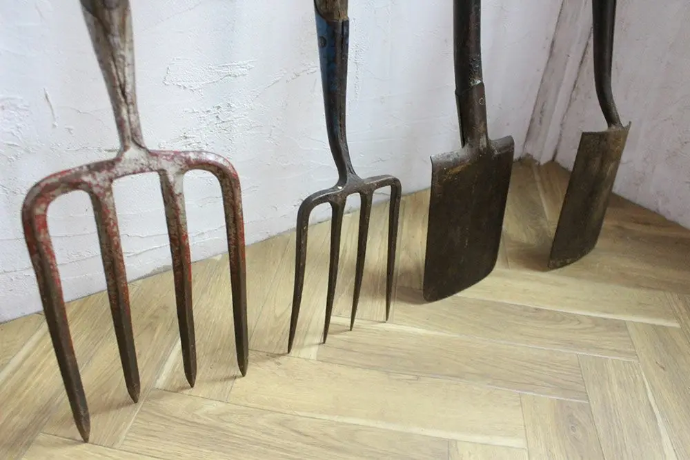 ヴィンテージ ガーデンツール・ラージ イギリス 古い庭道具4