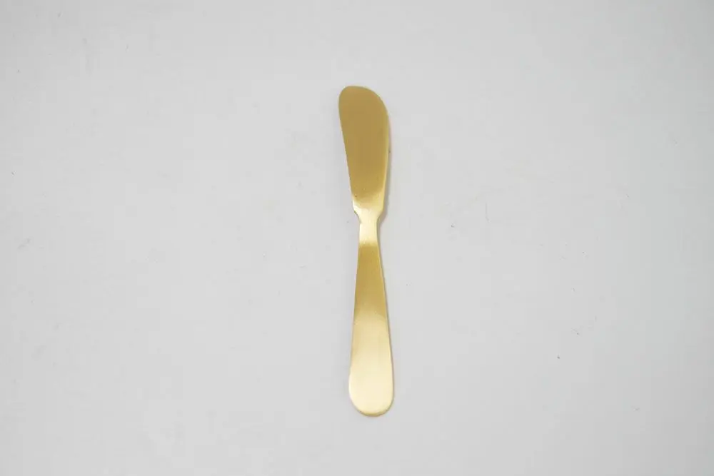 ブラス バターナイフ 真鍮 高級感あるゴールド3