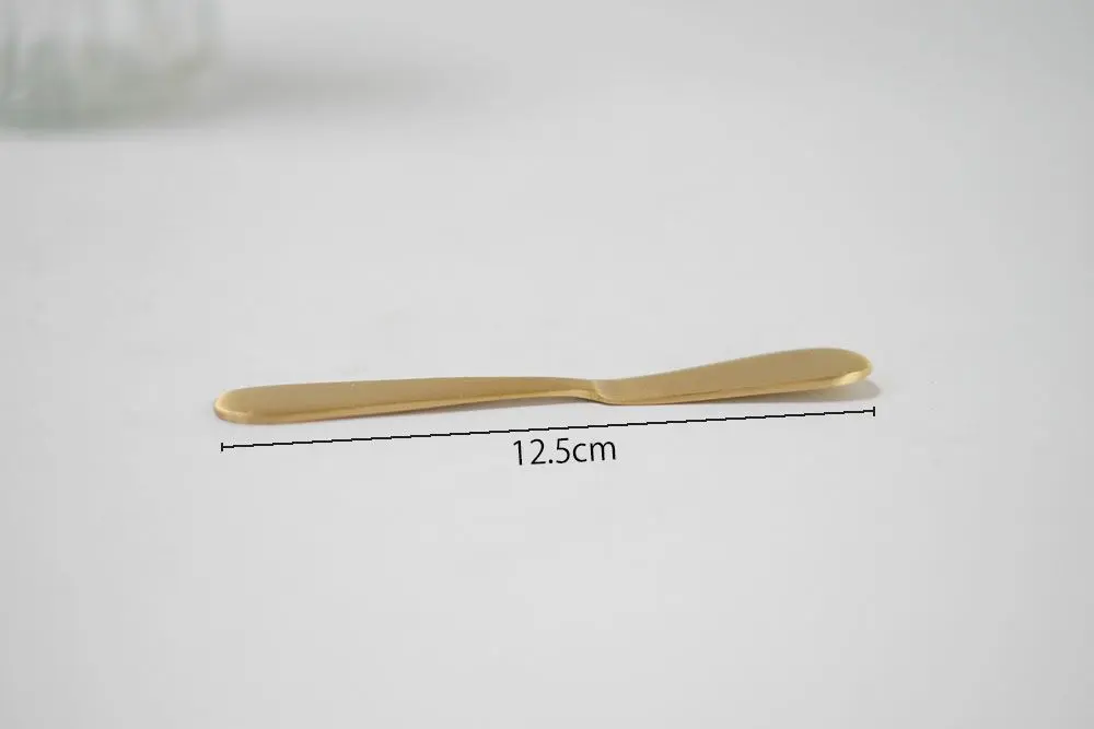 ブラス バターナイフ 真鍮 高級感あるゴールド4