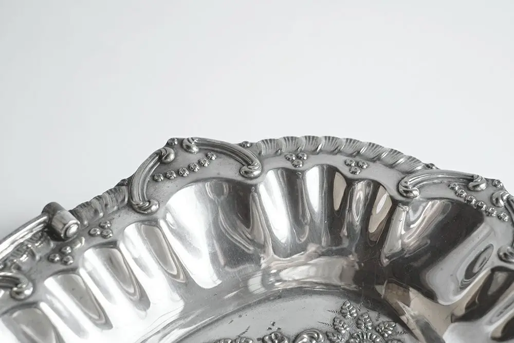 アンティークシルバープレート・フルーツバスケット/ヴィクトリアンA1 イギリス アンティーク雑貨4