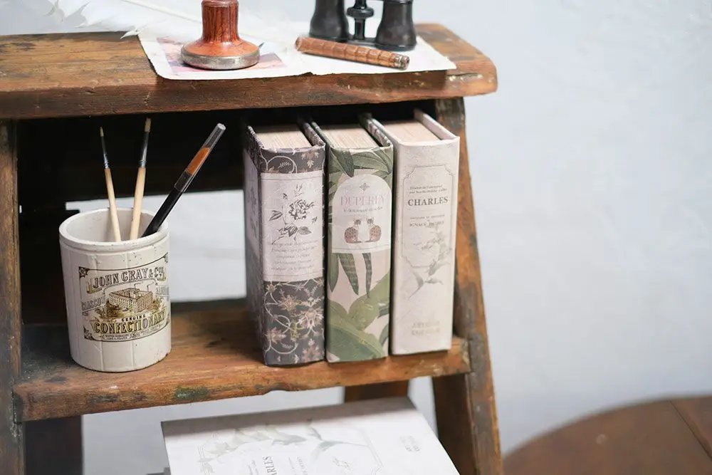 ボタニカル ブックボックス インテリア雑貨