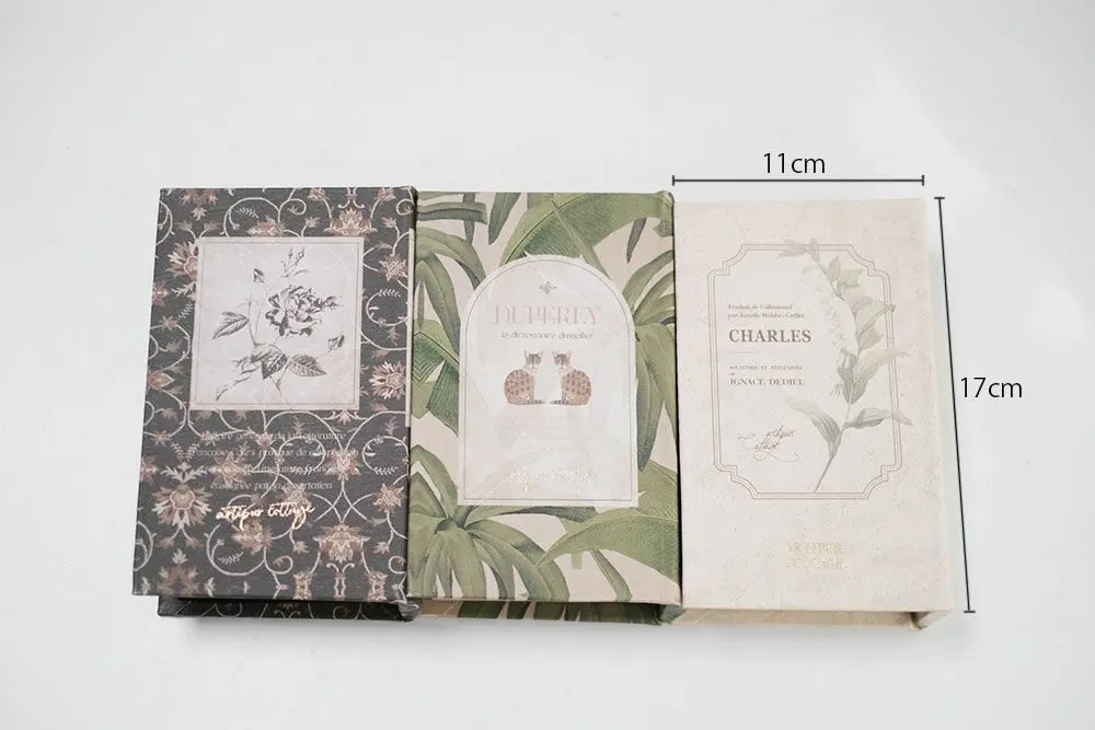 ボタニカル ブックボックス インテリア雑貨1