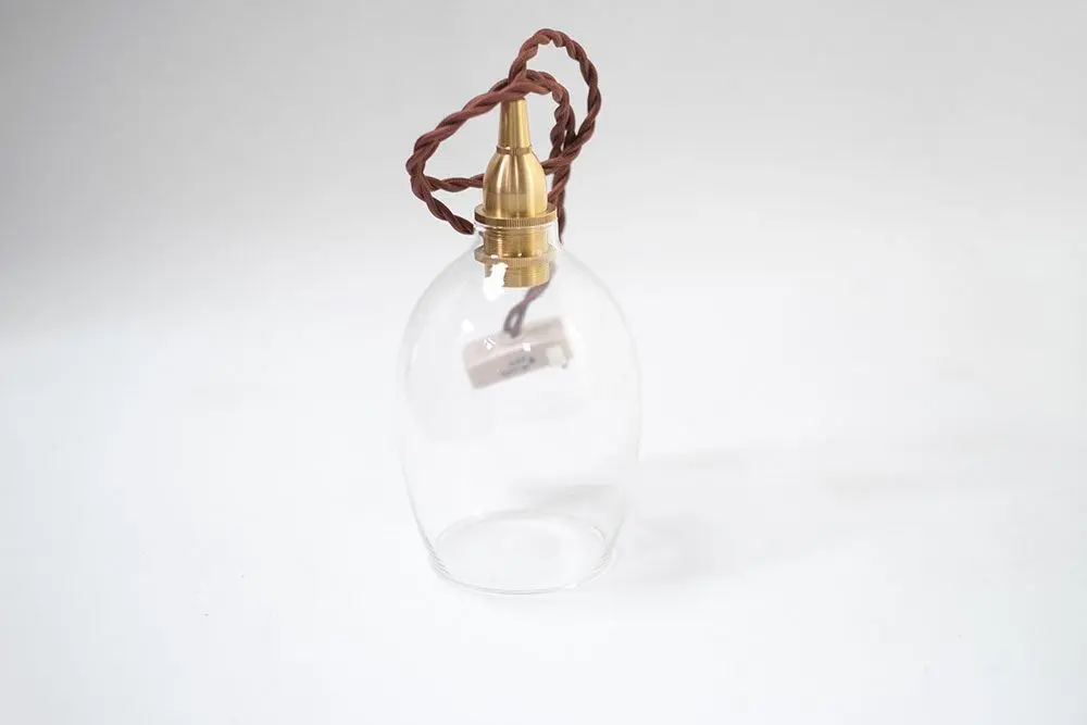 リサイクルガラスのシェードランプ インテリア雑貨2