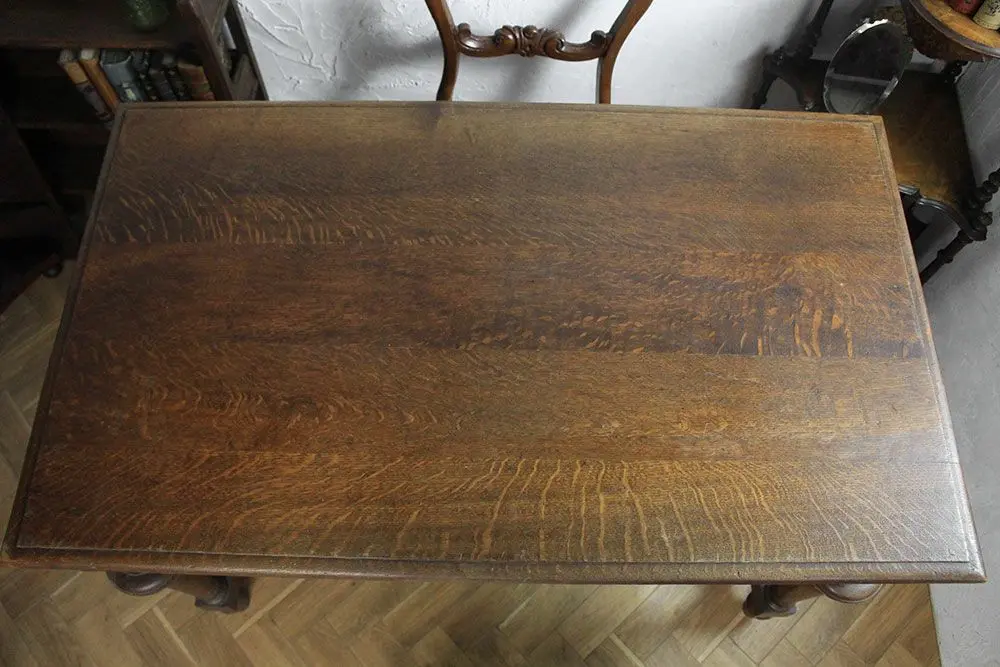 アンティーク フレンチオークテーブル 2～4人掛けダイニングテーブル/アンティーク家具
4