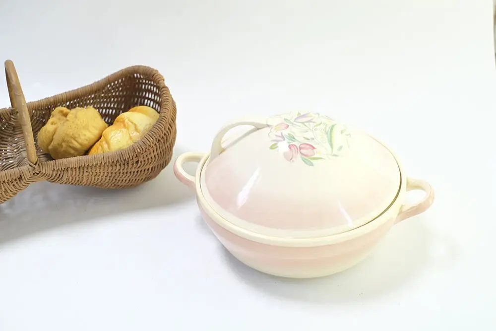 SUSIE COOPERチュリーン ドレスデンスプレー　イギリス スージークーパーの蓋付きディッシュ