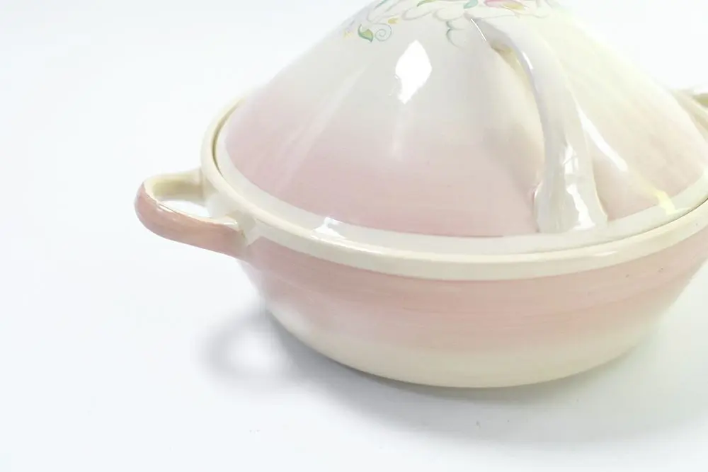 SUSIE COOPERチュリーン ドレスデンスプレー　イギリス スージークーパーの蓋付きディッシュ4