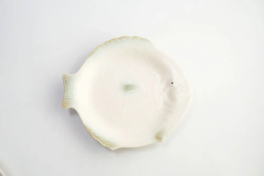 アンティーク フィッシュプレートShorter & Son Sサイズ 魚モチーフのお皿/アンティーク食器1