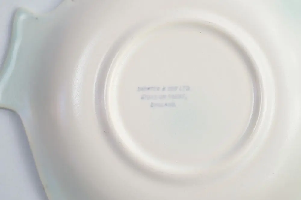 アンティーク フィッシュプレートShorter & Son Sサイズ 魚モチーフのお皿/アンティーク食器4