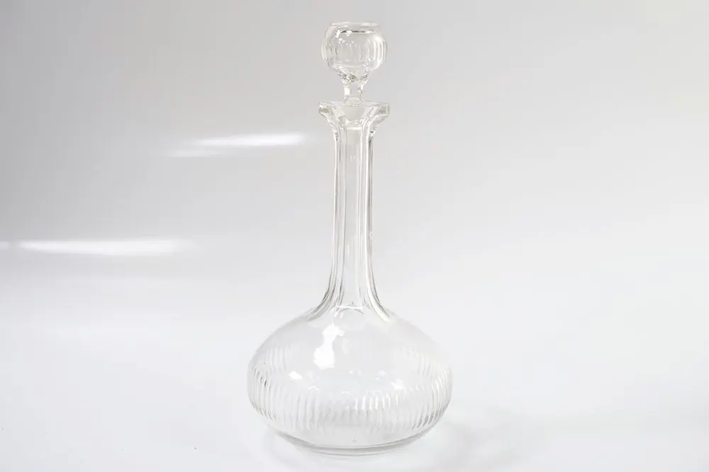 アンティークデキャンタ お酒や水を美しく彩るガラス製の容器/アンティーク食器2